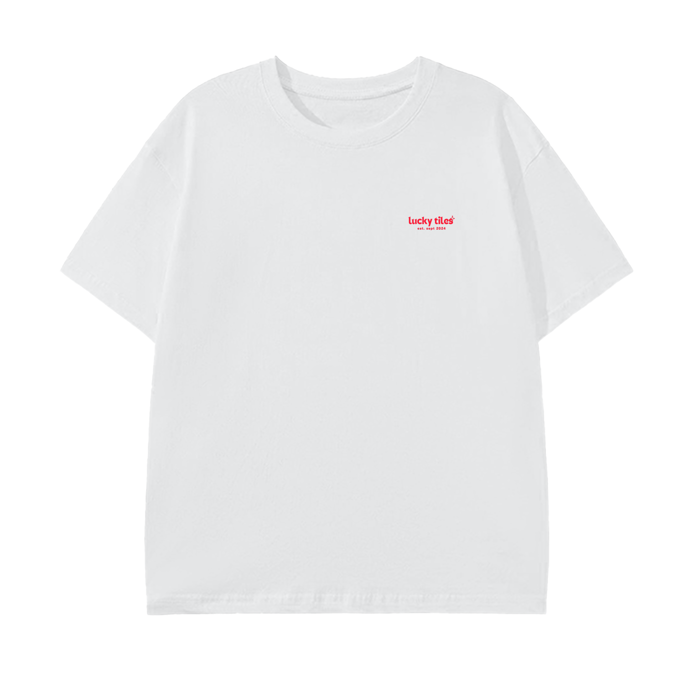 Classic Lucky Tiles Pure Cotton Unisex T-Shirt