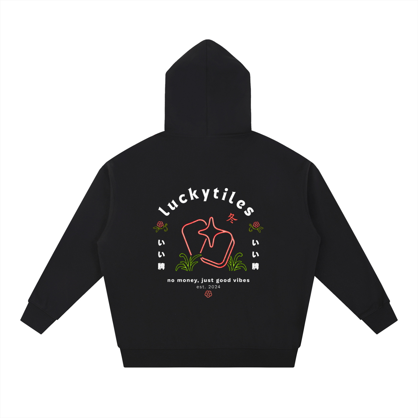 Lucky Tiles Winter Hoodie
