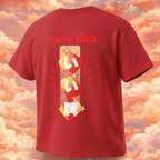Lucky Tiles Cooling T-Shirt - Lunar New Year Edition Red
