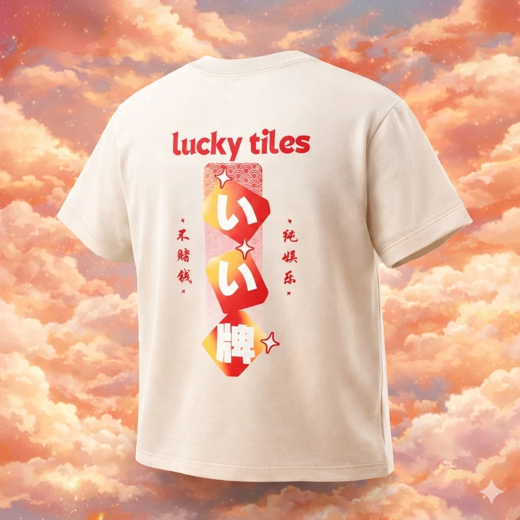 Lucky Tiles Cooling T-Shirt - Lunar New Year Edition