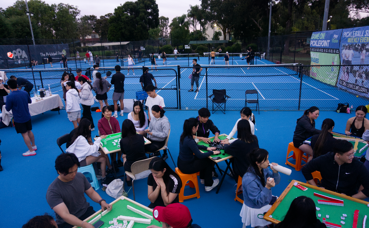 Mahjong & Pickleball Rave